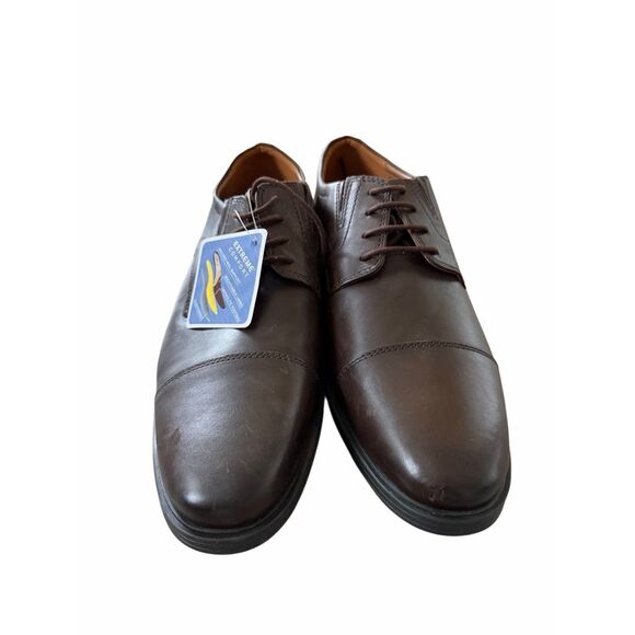 Clarks Whiddon Cap Toe Oxfords Dress Shoes Lace‎ Up in Brown Size 9H main image 7